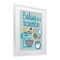 Stupell Industries Baking Is A Science Framed Print Under Glass, design by Christine Becker
